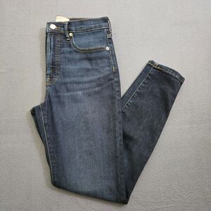 Everlane Women 27R The High Rise Dark Wash Skinny Jean